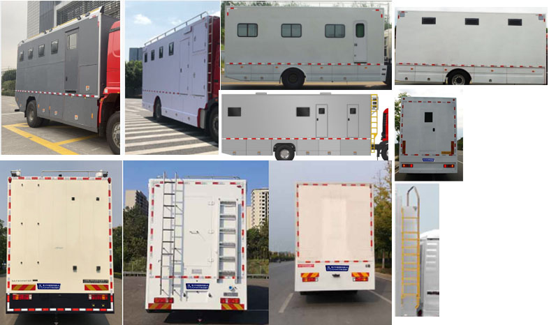 程力牌CL5180XCS6BZ型厕所车