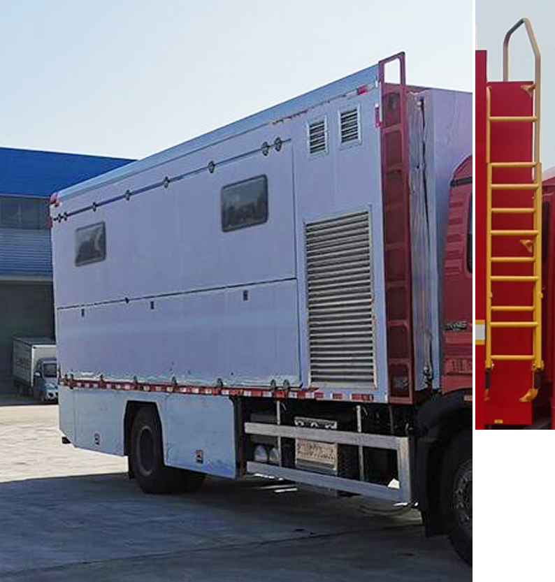 程力牌CL5160XBX6BZ型被服洗涤车