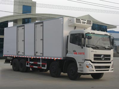 东风天龙前四后八冷藏车