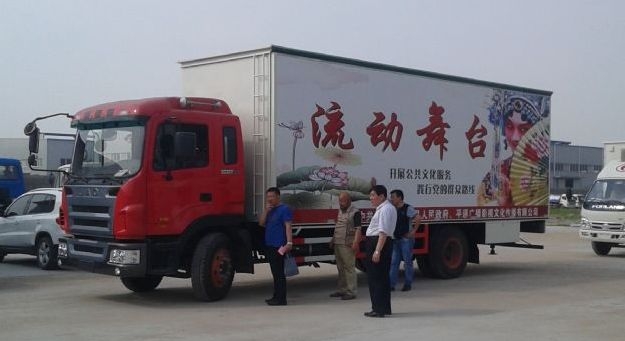 江淮格尔发舞台车
