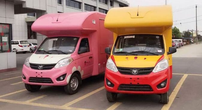 福田国六售货车