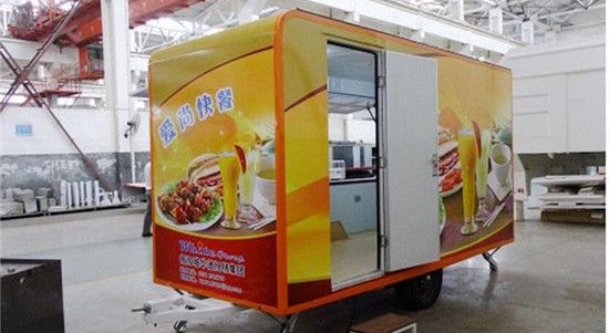 拖挂式售货车