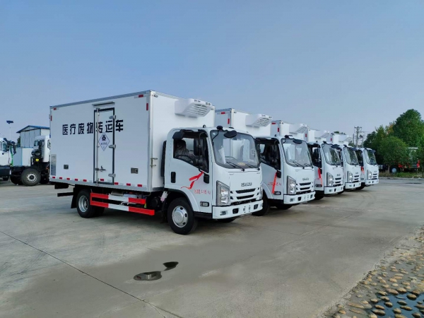 解放虎威医疗废物转运车