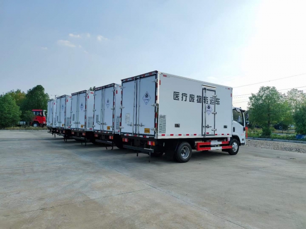 解放虎威医疗废物转运车
