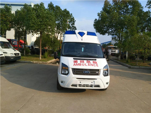 福特V348长轴高顶救护车六月优惠大促销