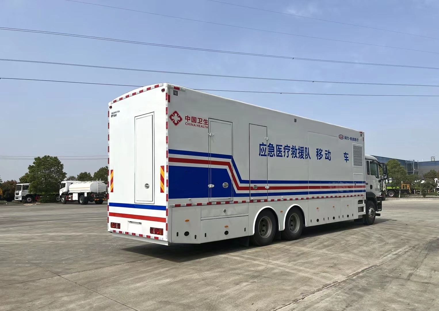 重汽汕德卡CT检查车