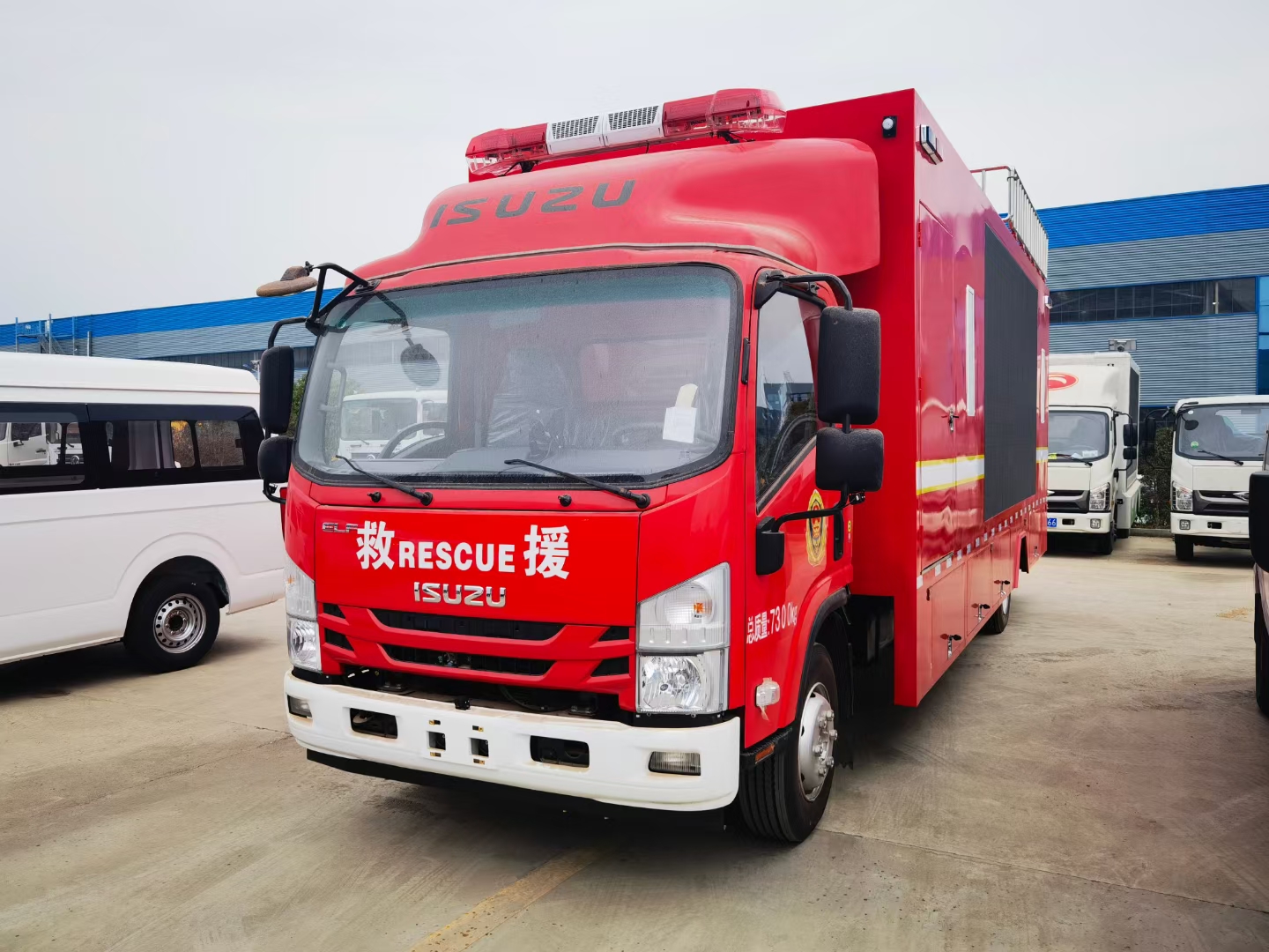 五十铃牌消防宣传车